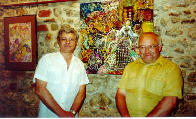 Mikoaj Milanow Minczew (z lewej) i Jan Depta (FSON)