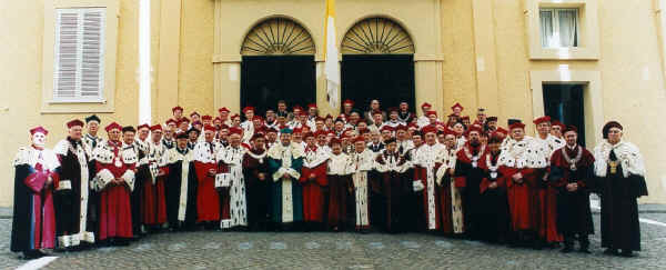Rektorzy – czonkowie KRASP w Castel Gandolfo Fot. Fotografia Felici