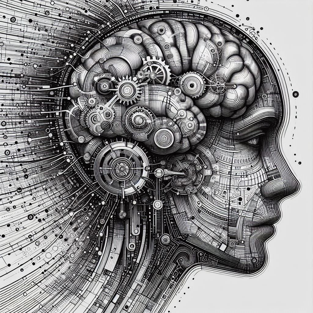 Sztuczna inteligencja. Grafika: AI Bing