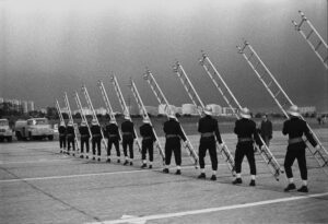 Pokazy strażackie Czyżyny 1972 Fot.: Jan Zych