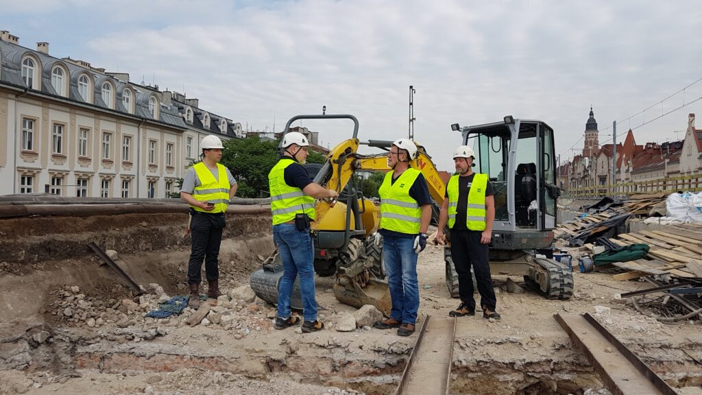 Ekspertyza wiaduktu nad ulicą Grzegórzecką w Krakowie. Fot.: Archiwum Laboratorium Drgań Budowli
