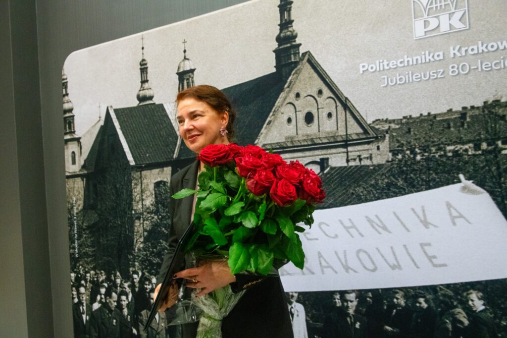 Dziekan Wydziału Inżynierii Lądowej Lucyna Domagała Fot.: Jan Zych