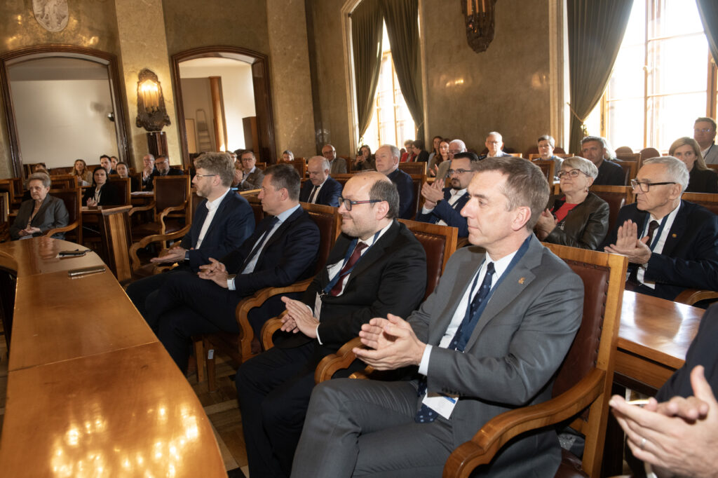 I Konferencja Woda Zielen Miasto 2025 fot. Jan Zych - Nasza Politechnika I Konferencja Woda-Zieleń-Miasto 2025. Fot.: Jan Zych