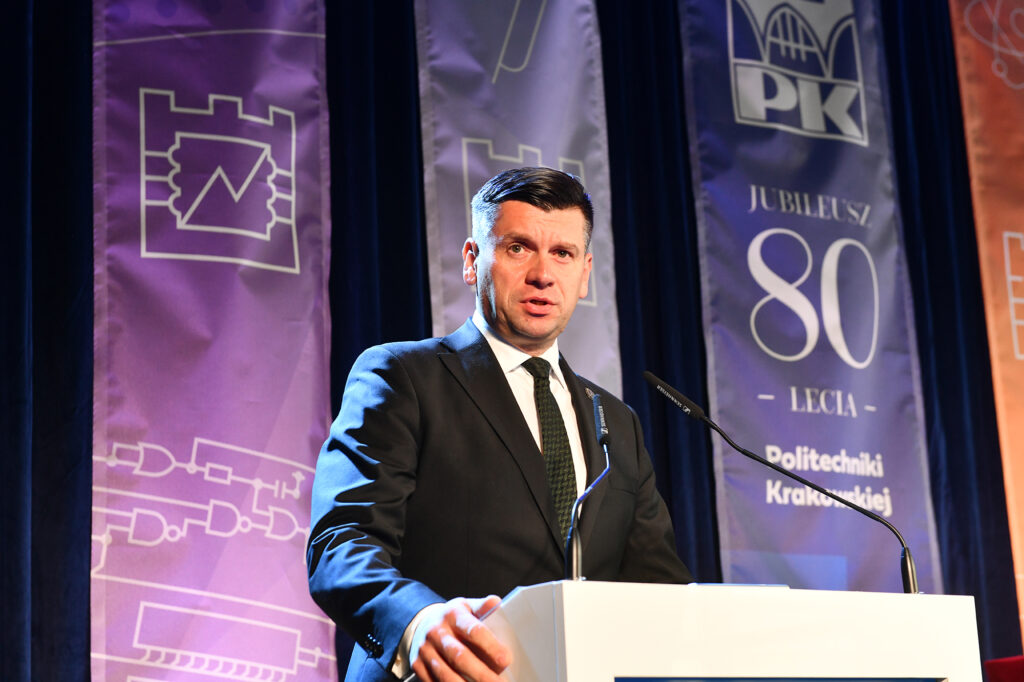 Inauguracja roku akademickiego 2025/2026 Politechniki Krakowskiej Fot.: Jan Zych