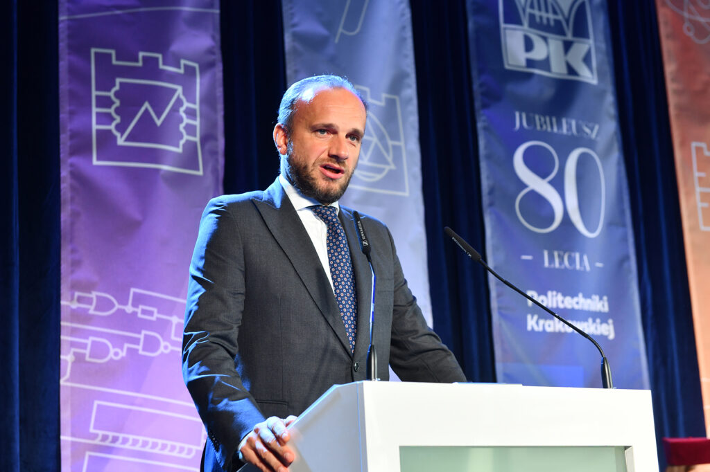 Inauguracja roku akademickiego 2025/2026 Politechniki Krakowskiej Fot.: Jan Zych