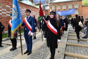 Inauguracja roku akademickiego 2025/2026 Politechniki Krakowskiej: pochód ze Wzgórza Wawelskiego Fot.: Jan Zych
