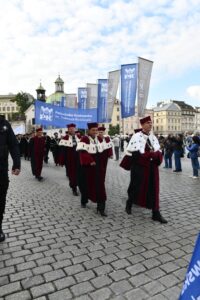 Inauguracja roku akademickiego 2025/2026 Politechniki Krakowskiej Fot.: Jan Zych