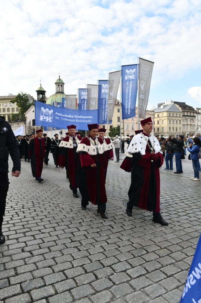Inauguracja roku akademickiego 2025/2026 Politechniki Krakowskiej Fot.: Jan Zych