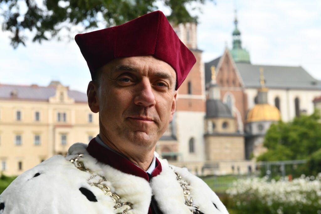 Inauguracja roku akademickiego 2025/2026 Politechniki Krakowskiej: Rektor Andrzej Szarata Fot.: Jan Zych