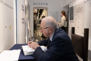 Noc Muzeów 16 maja 2025 r.: Józef Gawlik w Muzeum PK Fot.: Jan Zych