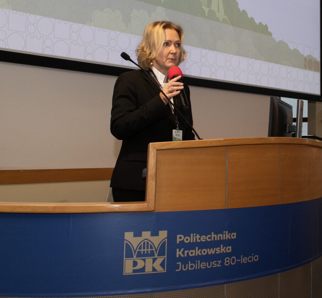 Katarzyna Hodor otwiera obrady konferencji Fot.: Jan Zych