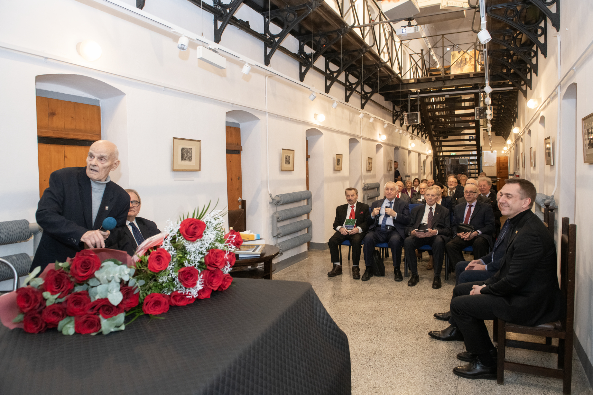 Goście wysłuchali przemowy Marcina Chrzanowskiego Fot.: Jan Zych