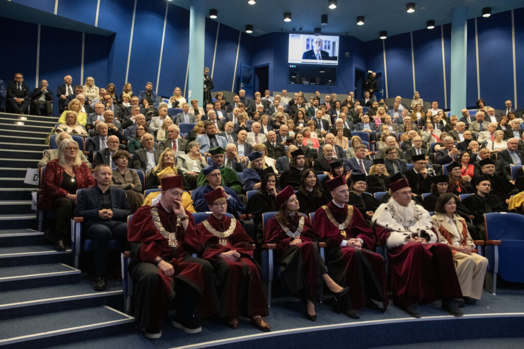 DSC 3754 Kluszczynski PO - Nasza Politechnika Wykład Krzysztofa Kluszczyńskiego na Politechnice Opolskiej Fot.: Jan Zych