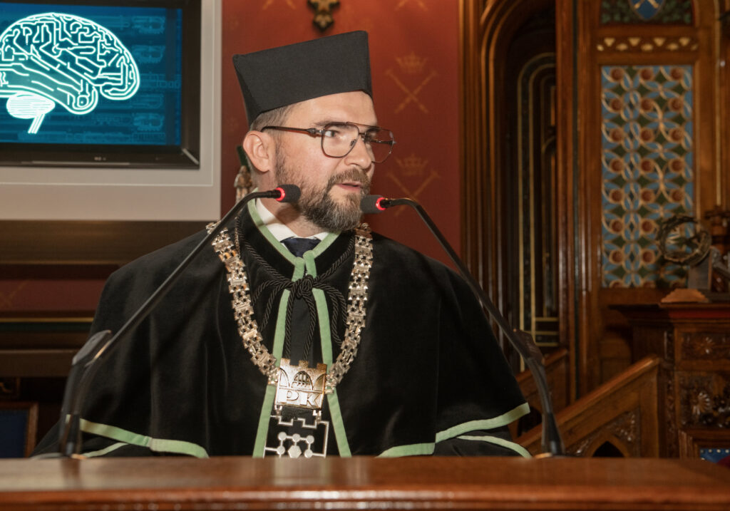 Dziekan Wydziału Informatyki i Matematyki PK Paweł Pławiak Fot.: Jan Zych