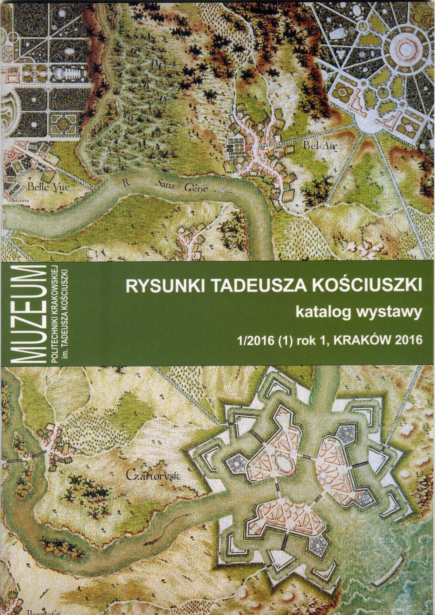 Katalog wystawy „Rysunki Tadeusza Kościuszki” w Muzeum PK Fot.: Jan Zych