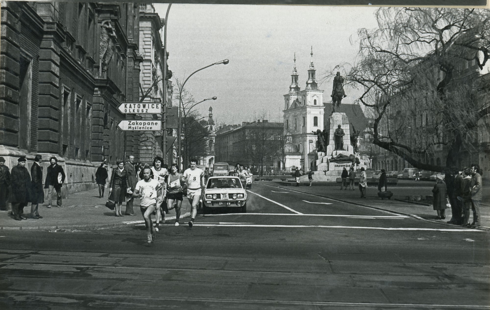 I Bieg Kościuszkowski 1977 r. 
Fot.: Jan Zych