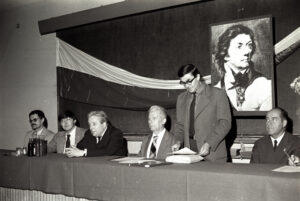 Pierwsza edycja konkursu wiedzy o Tadeuszu Kościuszce w 1982 r. Przemawia prof. Janusz Bogdanowski Fot.: Jan Zych