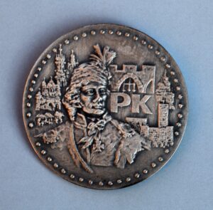 Medal wybity z okazji 50-lecia PK
Fot.: Jan Zych