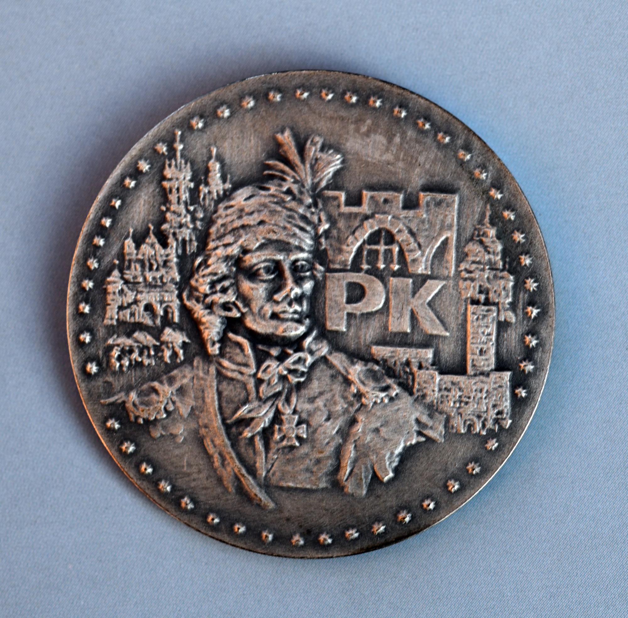 Medal wybity z okazji 50-lecia PK
Fot.: Jan Zych