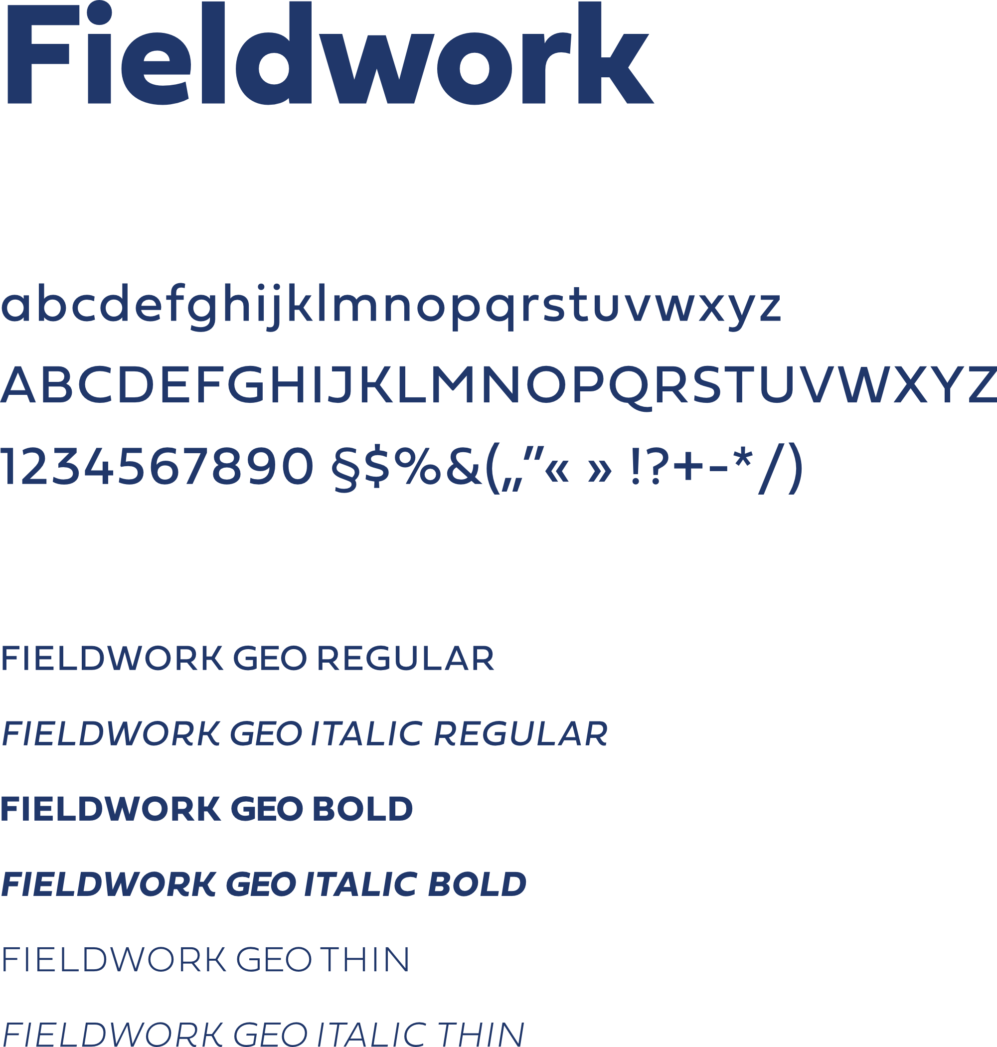 Typografia podstawowa z wykorzystaniem kroju Fieldwork stosowana w logotypach, akcydensach, identyfikacji wewnętrznej i zewnętrznej Graf.: Księga Identyfikacji Wizualnej PK