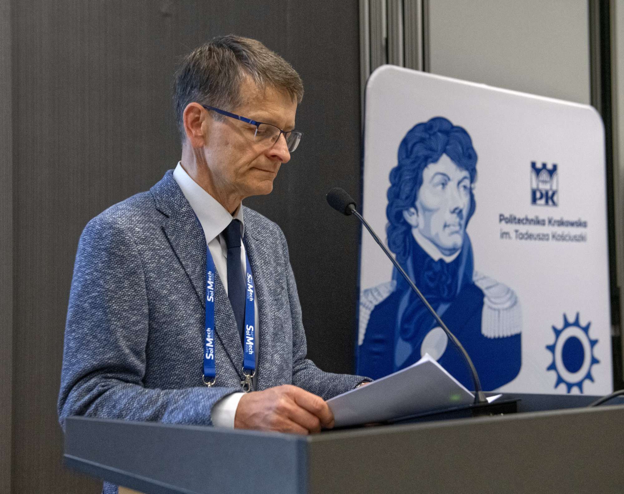 44. konferencji SolMech przewodniczył Jerzy Pamin Fot.: Jan Zych
