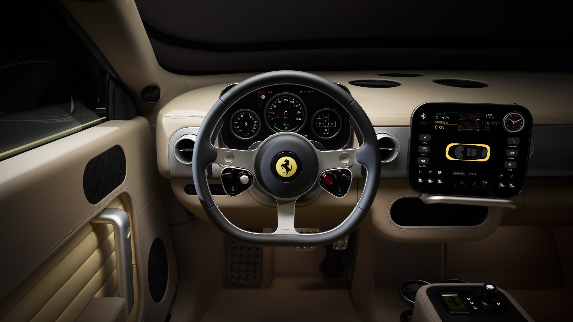 Kokpit Ferrari Luce
Fot.: Ferrari